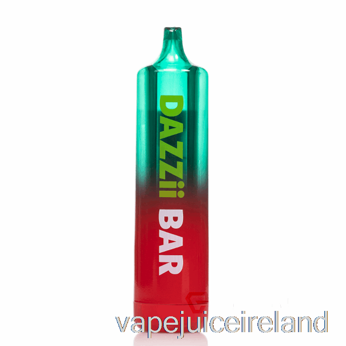 Vape Juice DAZZLEAF DAZZii BAR 510 Battery Green / Red